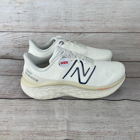New Balance Fresh Foam X Kaiha Road Mens Sz 12 2E Wide Running Shoes Black White - Picture 4 of 9